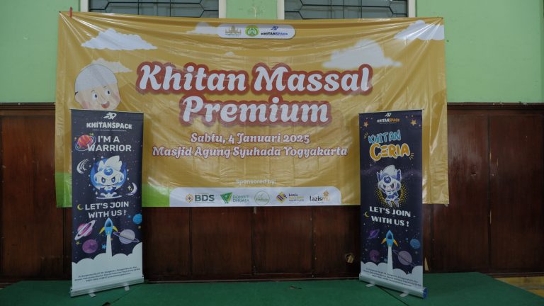 Khitan Massal Ramah Anak di Masjid Syuhada